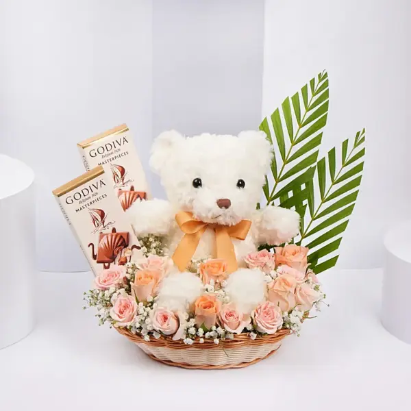 Exquisite Surprise Arrangement with Chocolates